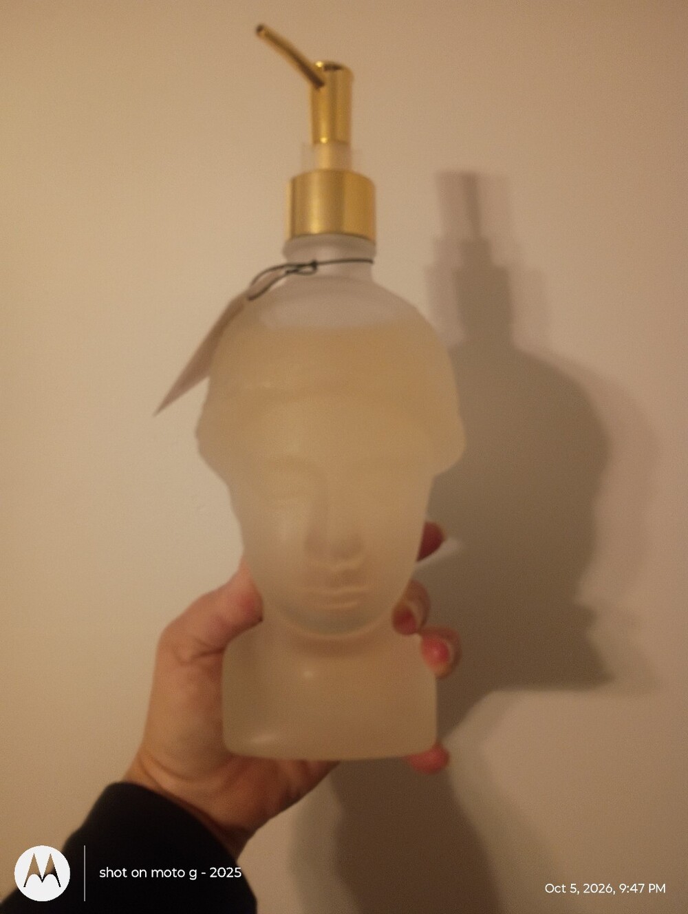 NWT Aroma Aria Bust Wildflower & Honey Shaped Hand Wash